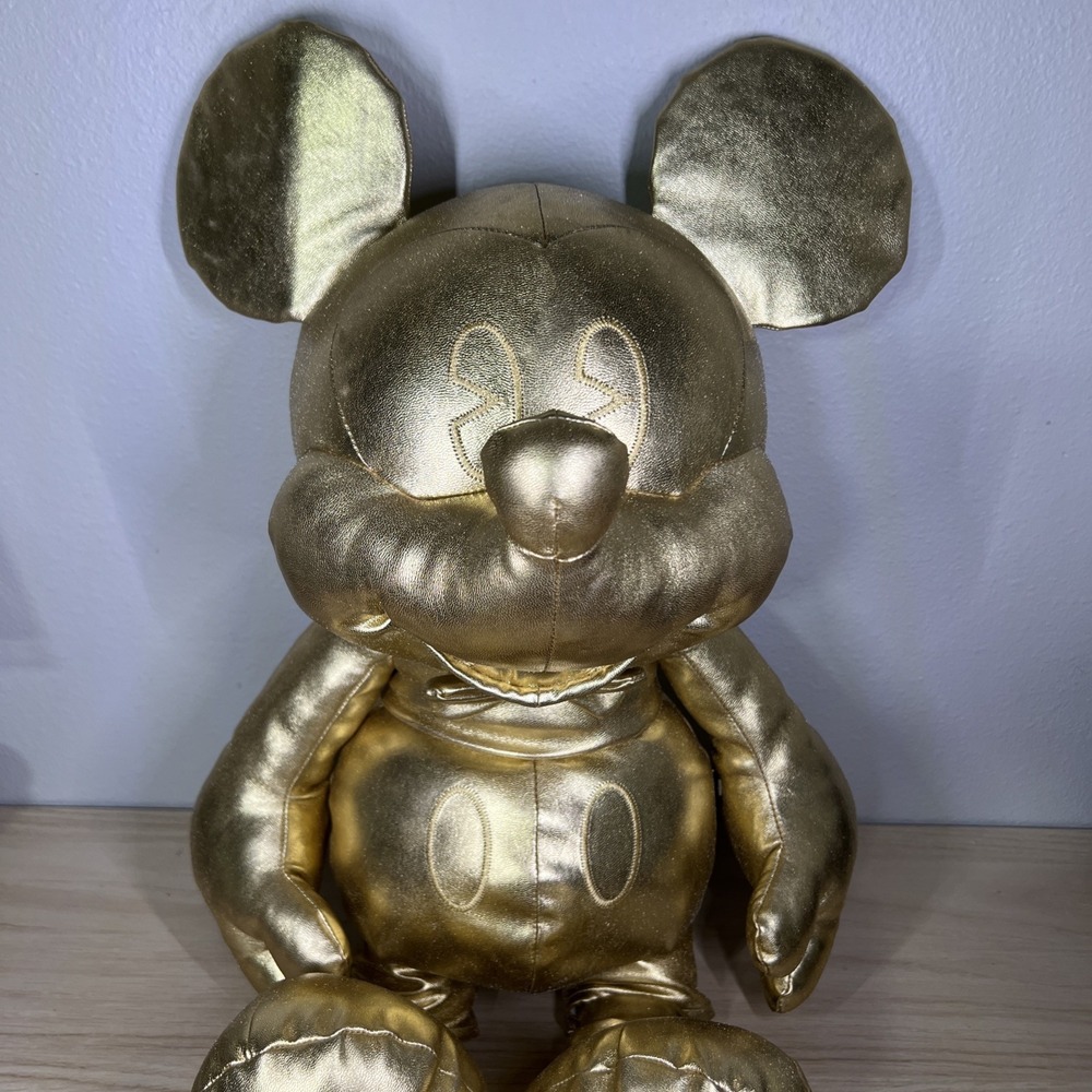 Disney Mickey The True Original Gold Collection Large 27 Inch Mickey Mouse Plush